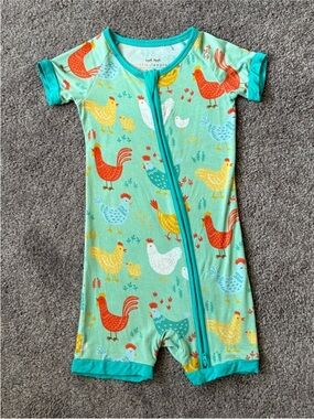 🐓Little Sleepies Cozy Coop Shorty